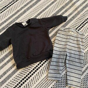 baby crewneck and pants set